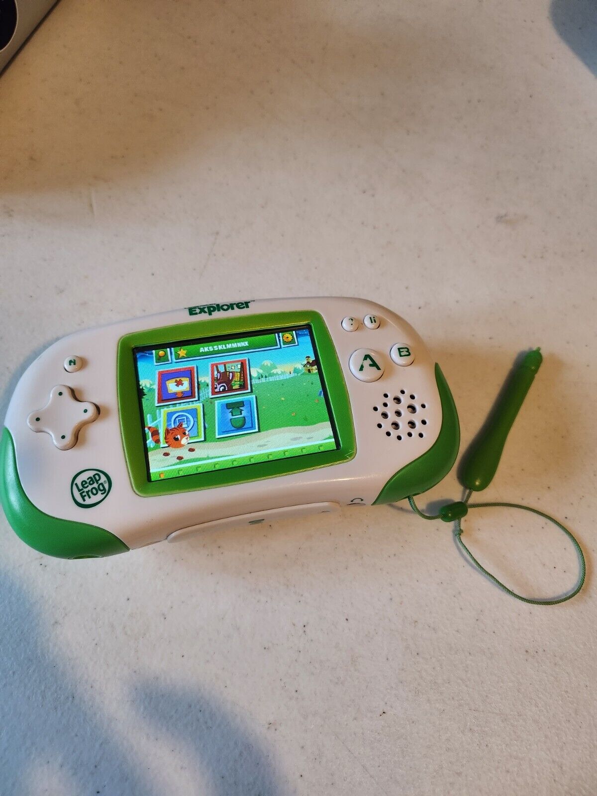 Console leappad  leap frog explorer - testee - bon etat