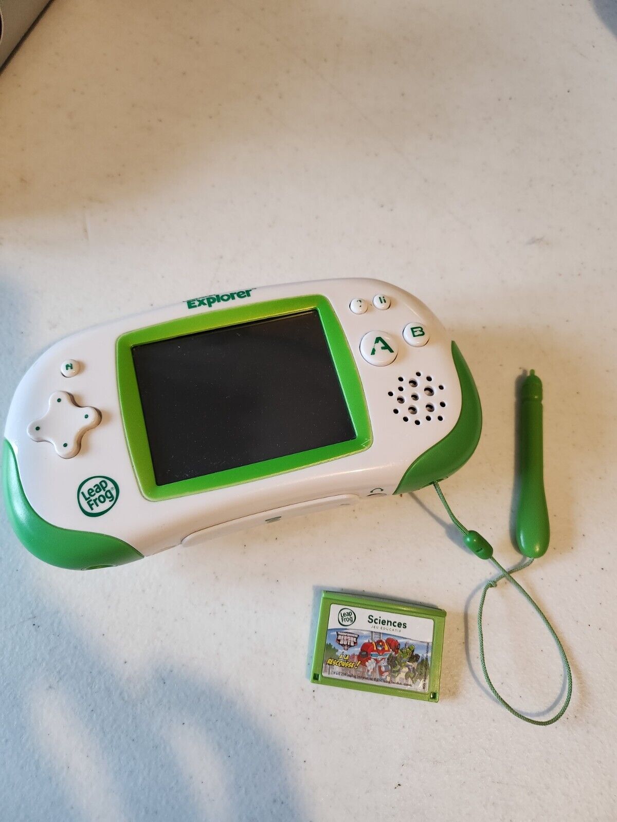 Console leappad  leap frog explorer - testee - bon etat