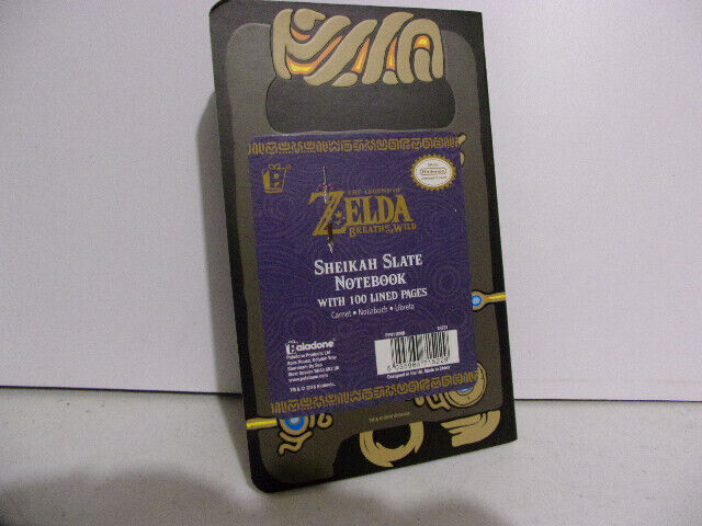 carnet The legend of Zelda Sheikah Slate notebook breath of the wild