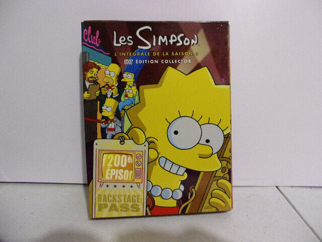 Dvd Les Simpson L Intégrale De La Saison 9