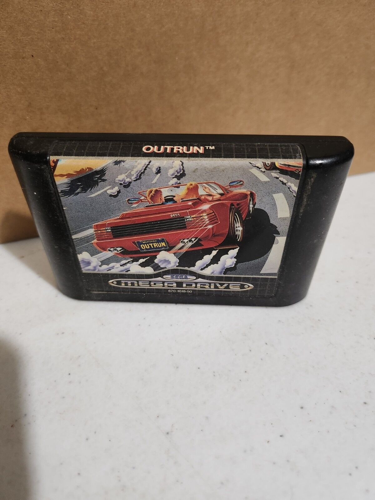 OutRun Out Run - SEGA Megadrive Mega Drive - Sans Notice - PAL - Très Bon Etat