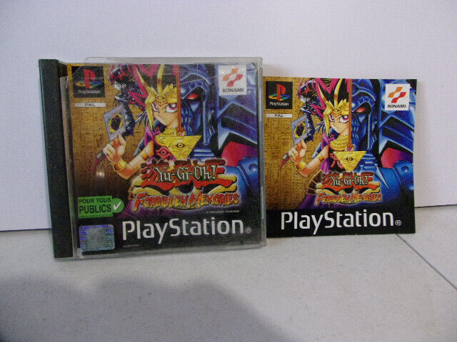 JEU PS1 Yu Gi Oh Forbidden Memories Yugioh  FRANCAIS complet PLAYSTATION VF