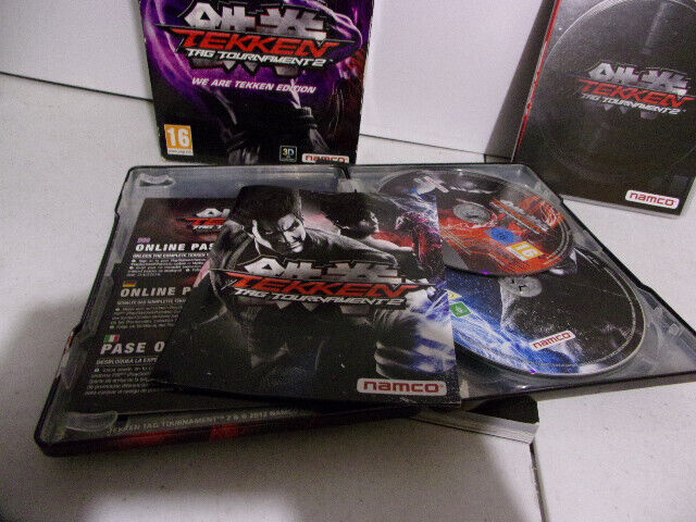 Tekken Tag Tournament 2 We are Tekken edition Artbook, OST, boîtier Métal PS3