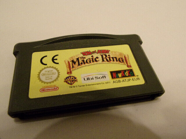 nintendo game boy advance tom and jerry the magic ring GBA