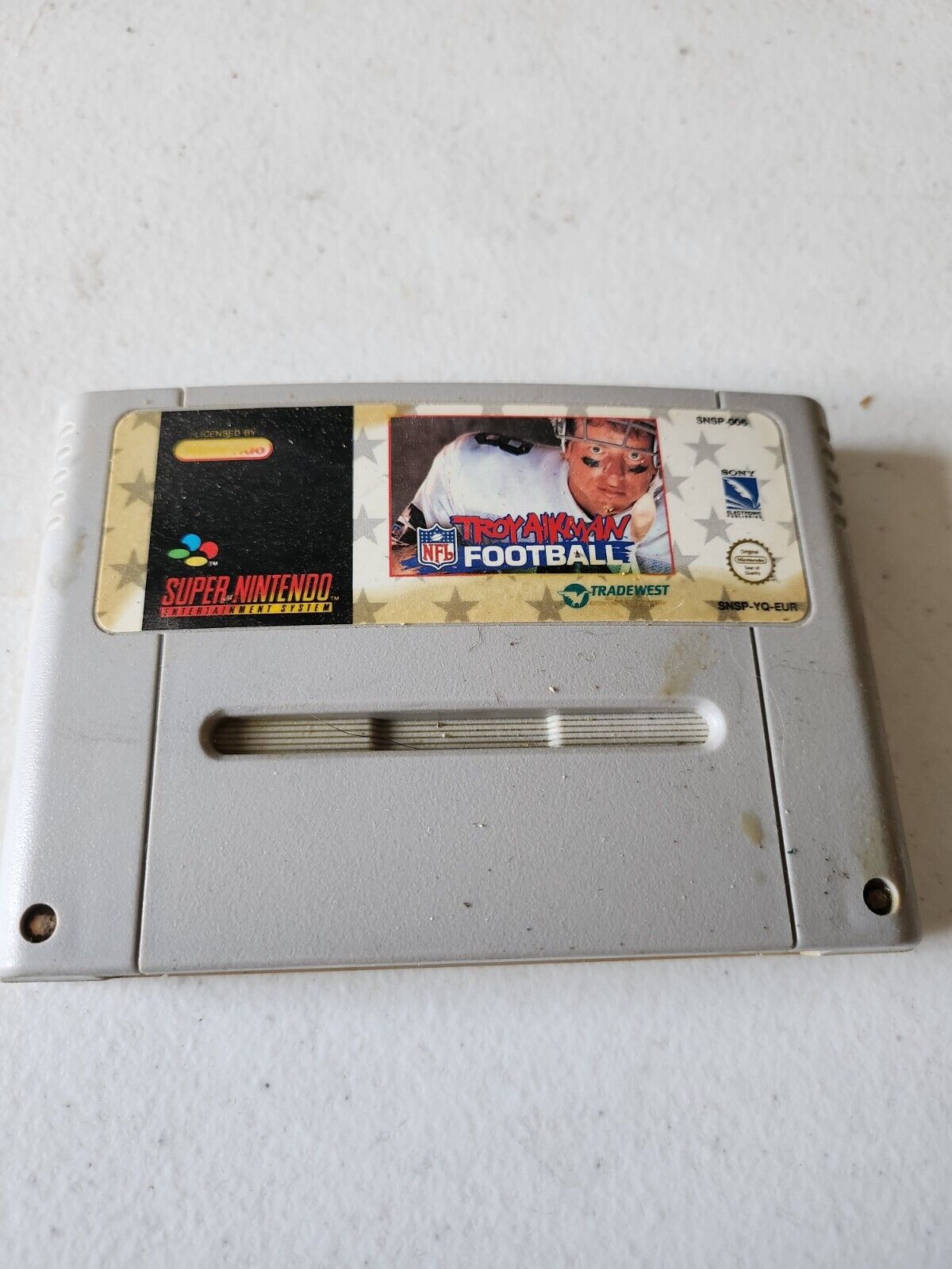 Troy Aikman NFL Football sur Super Nintendo SNES - loose EUR