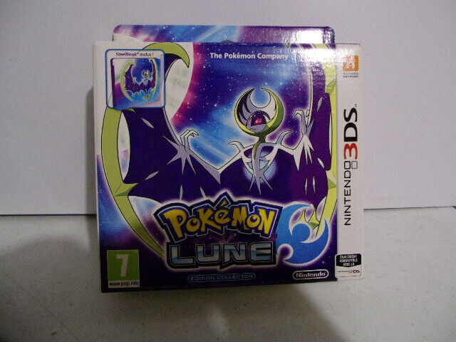 Pokemon Lune édition collector avec Steelbook, Nintendo 3DS