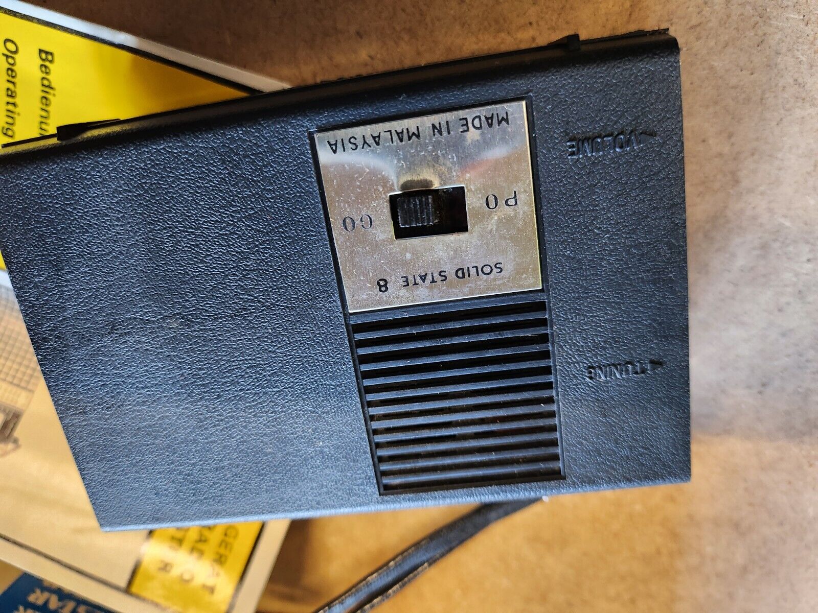 transistor radio telstar model 1401