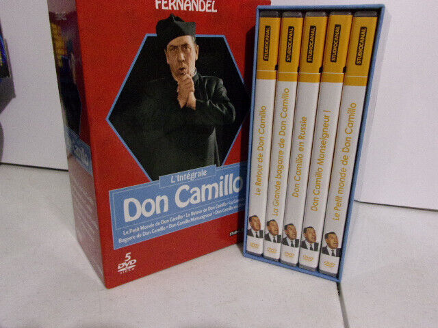 coffret de 6 DVD don camillo l'intégrale - zone 2 -