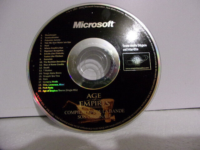 bande son originale Age Of Empires