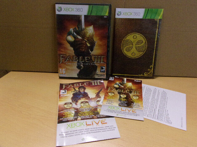 FABLE III JEU XBOX 360 COMPLET AVEC NOTICE pal vf