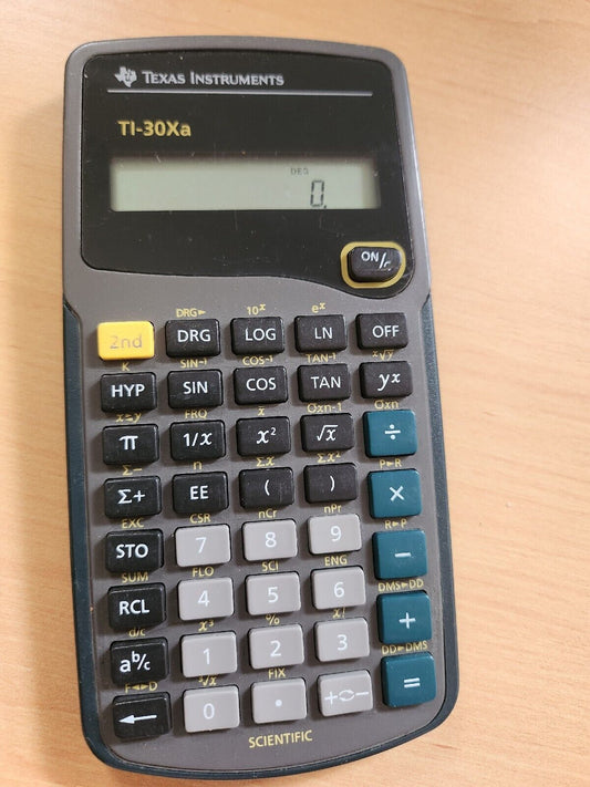 Texas Instruments TI-30Xa vintage scientifique LCD