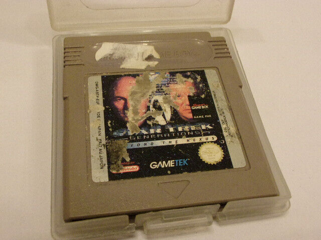 STAR TREK GENERATIONS BEYOND THE NEXUS PAL EUR GAME BOY