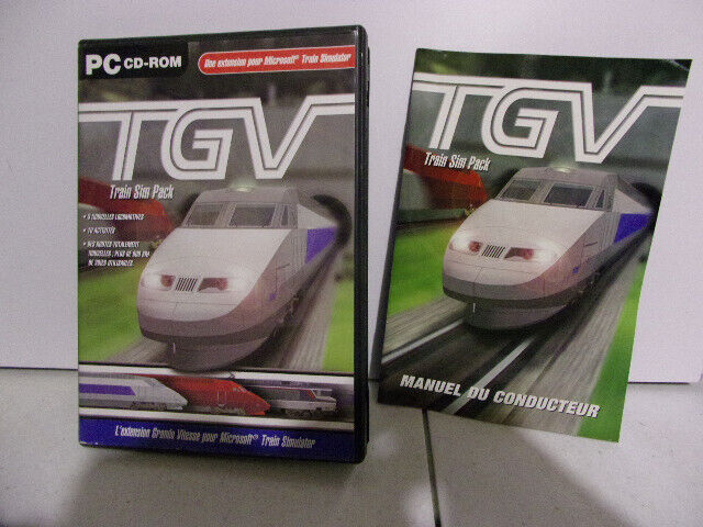 Jeu PC TGV Train Sim Pack extension pour Train Simulator VF