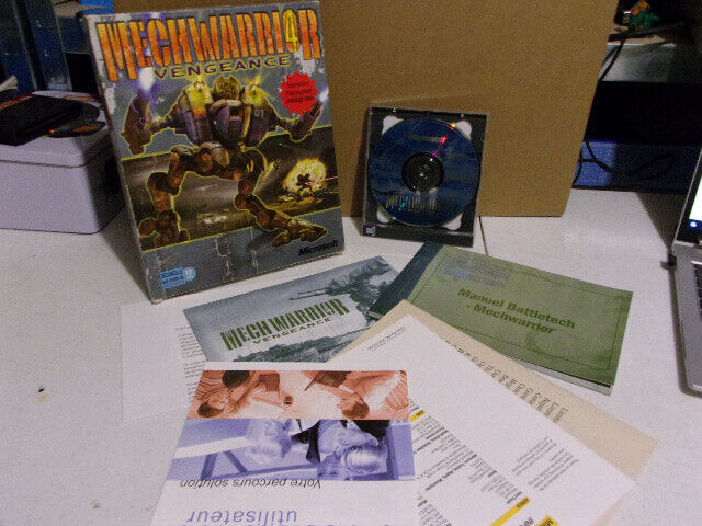 Mechwarrior 4 Vengeance - PC Big Box