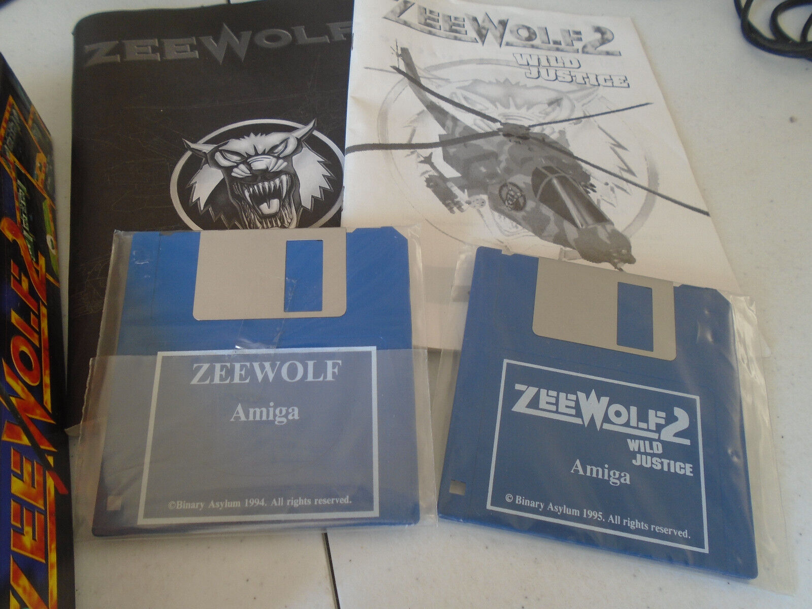 POUR AMIGA zee wolf 1 ET 2