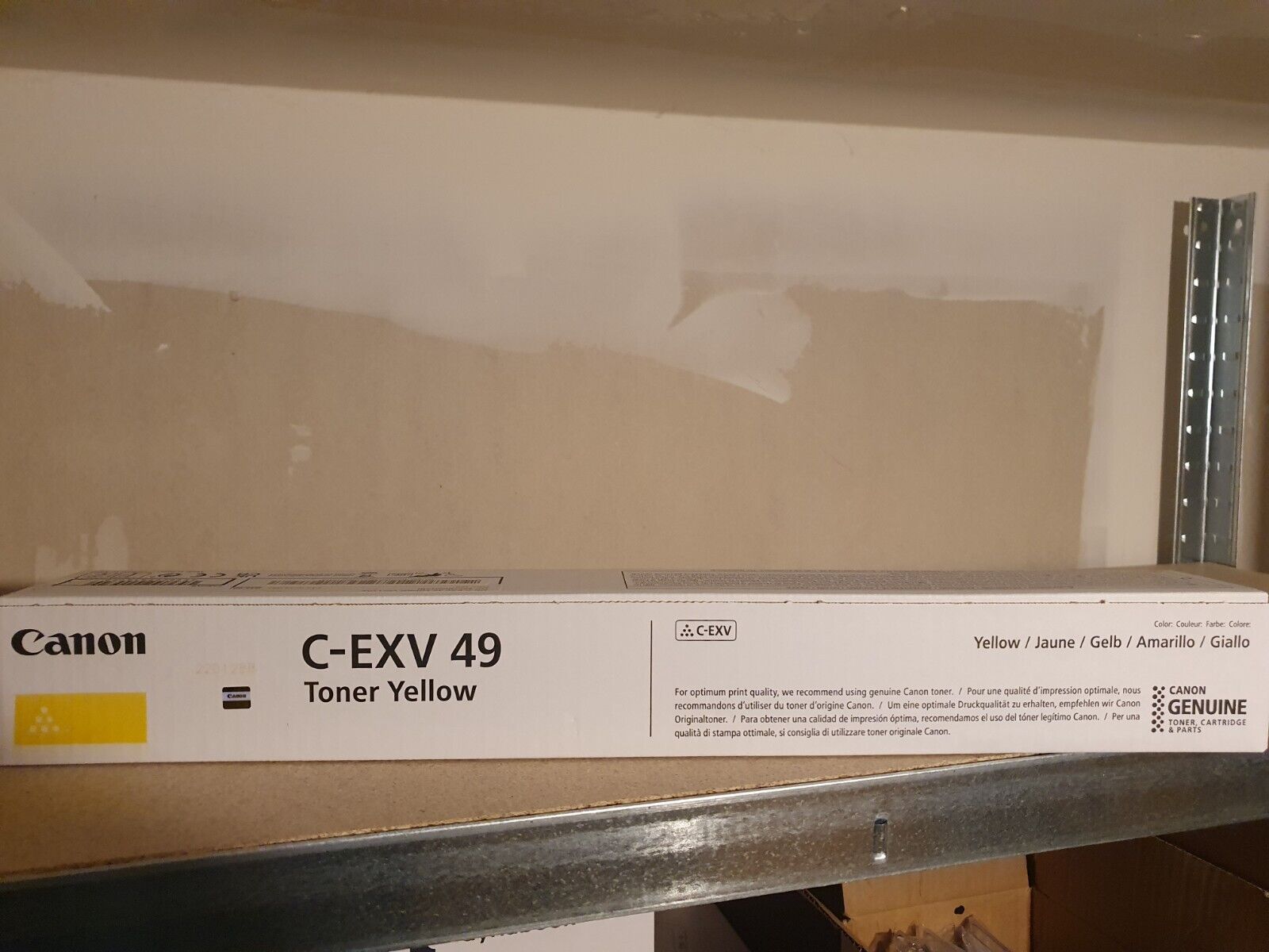 Canon 8527B002 C-EXV49 Toner Original Jaune Ir Adv C3320 / C3325 NEUF