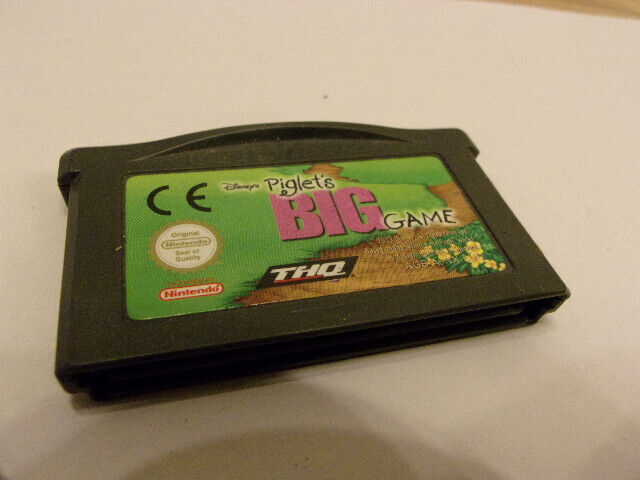 JEU PAL "DISNEY PIGLET'S BIG GAME" ORIGINAL  GAMEBOY ADVANCE