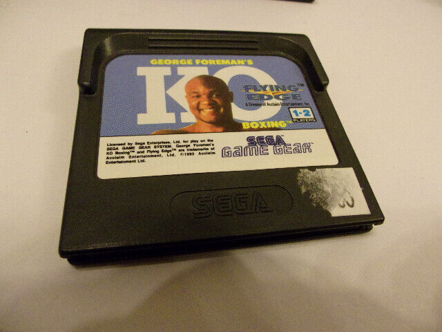 GEORGE FOREMAN' S KO BOXING  pour GAME GEAR SEGA