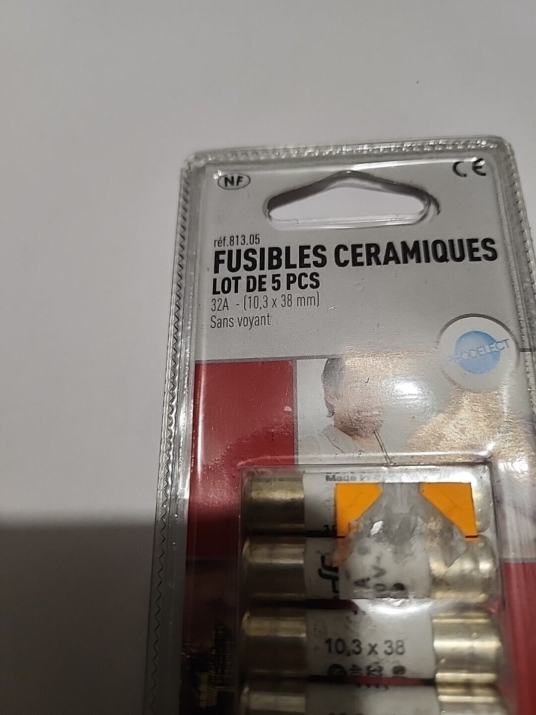 5 Fusibles  32A Dimensions 10.3 X 38mm