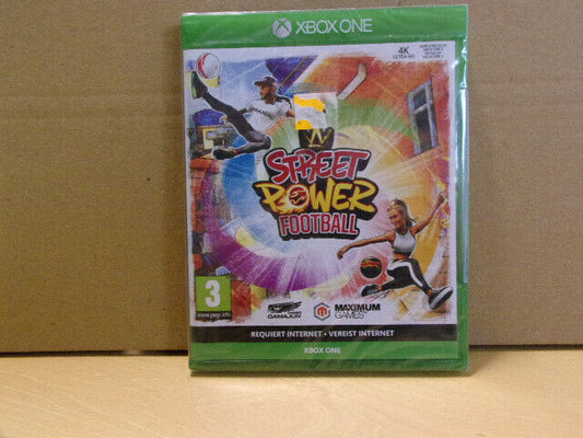 Jeu Power Street Football Neuf Sous Blister Microsoft Xbox One / Series X