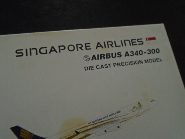 Gemini Jets A340-300 Singapour SV-SJE 50th Anniversaire en 1:400