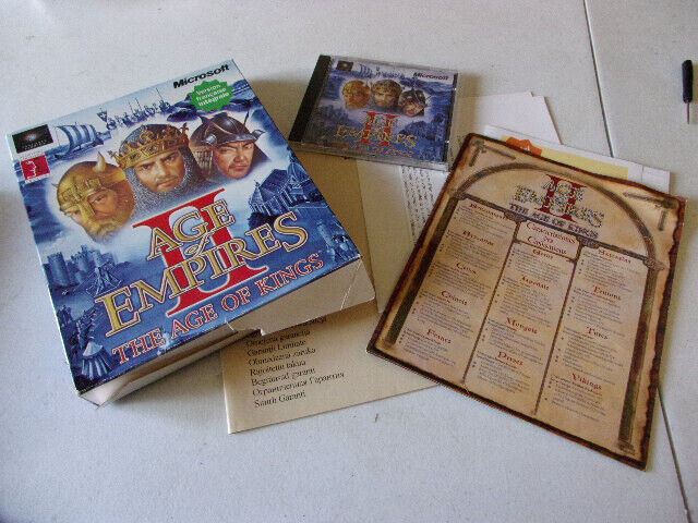 PC Big Box Age of Empires II The Age of Kings [(Fr)