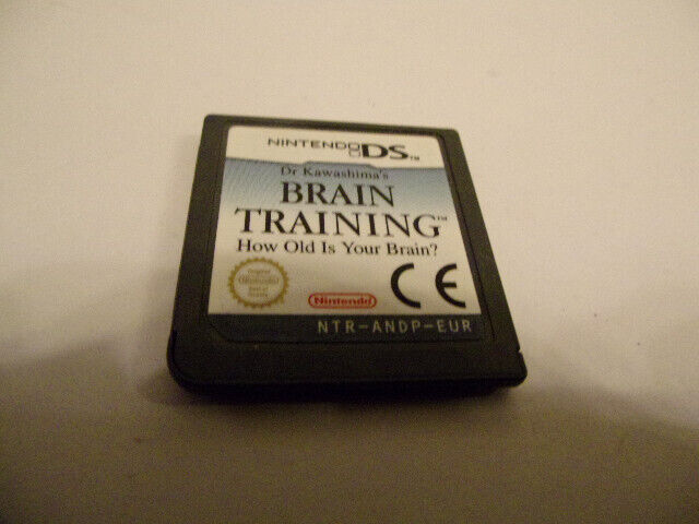 Nintendo DS Programme d'entraînement cérébral brain training Dr Kawashima