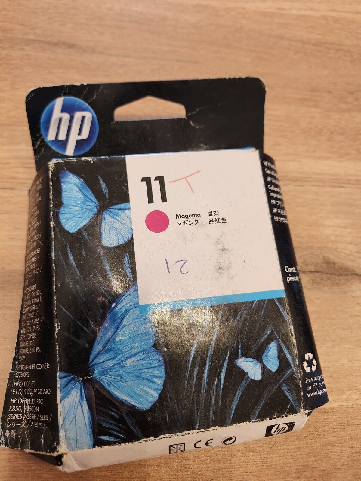 Tête d'Impression HP 11 C4812A 2013 Magenta Cartouche PrintHead ORIGINAL GENUINE