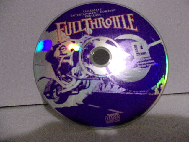 Full throttle FR MAC APPLE VF / cd-rom loose