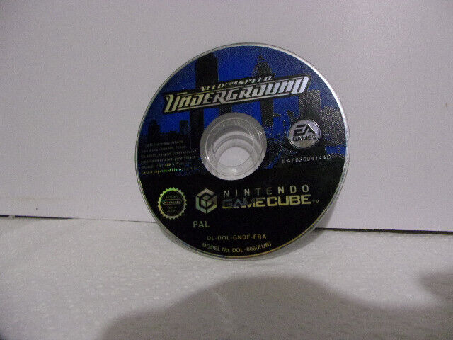 Need for Speed Underground 1 - Nintendo Gamecube cd seul