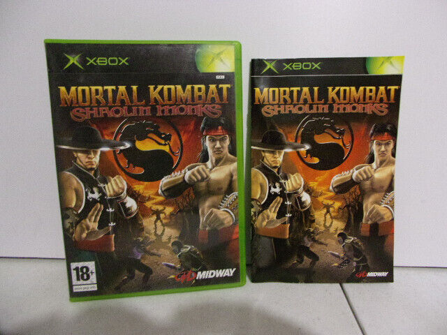 MORTAL KOMBAT (MK) SHAOLIN MONKS XBOX PAL-FR COMPLET