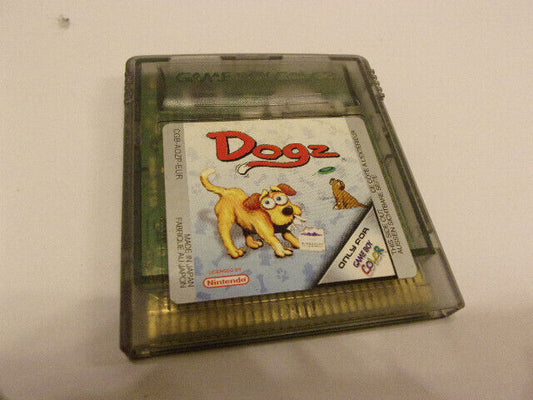 jeu video nintendo game boy color EUR dogz