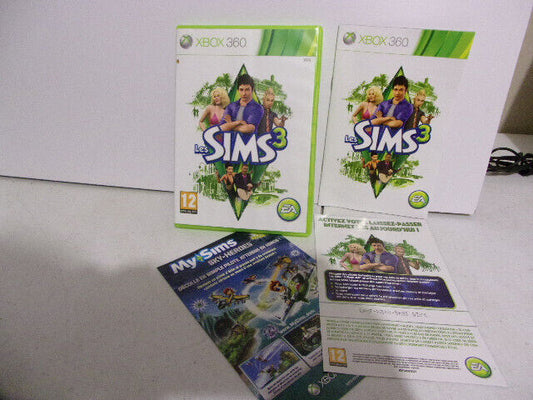 Jeu Xbox 360 Les Sims 3 - Complet