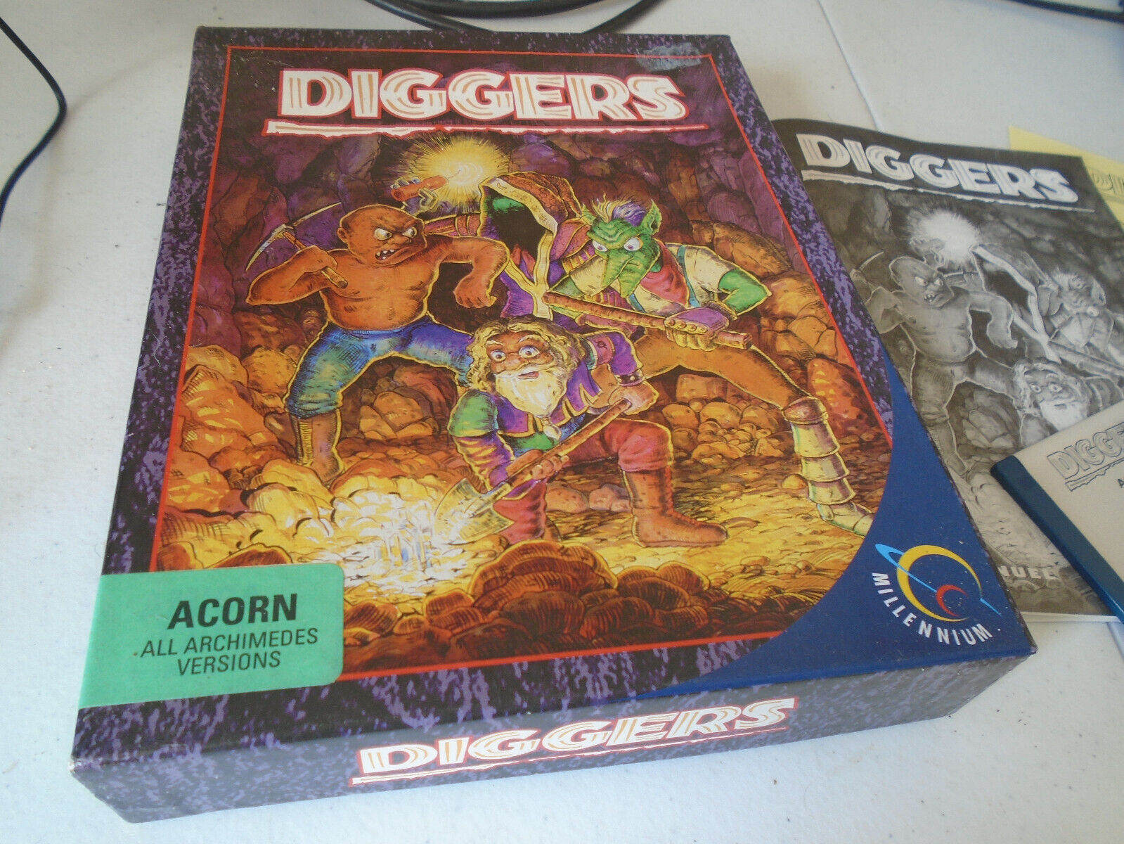 archimedes acorn diggers RARE