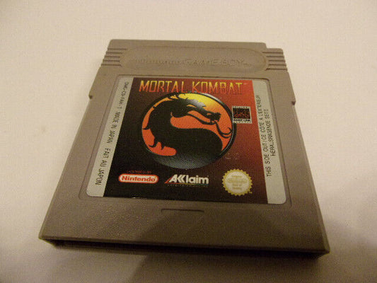 Mortal Kombat sur Gameboy