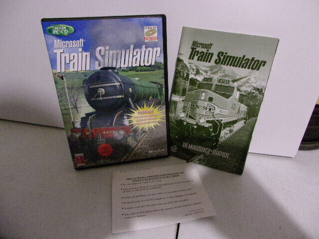 Train Simulator PC CD-ROM Microsoft