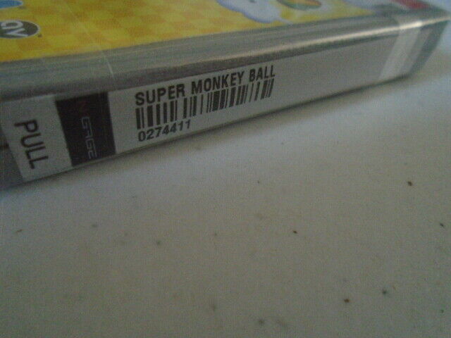 SUPER MONKEY BALL - N-Gage neuf sous blister