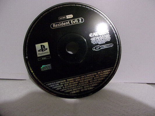 Resident Evil 2 - PS1 - Sony PlayStation 1 - PAL - Demo