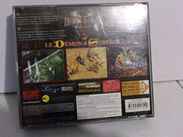 Diablo II 2 RPG BLIZZARD PC FR