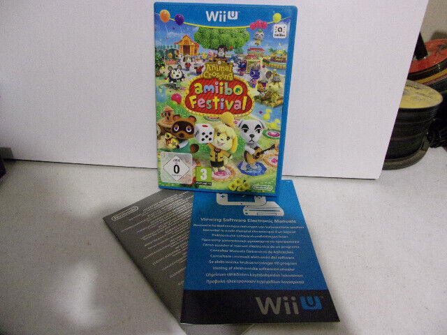 Jeu Wii u Animal Crossing Amiibo Festival