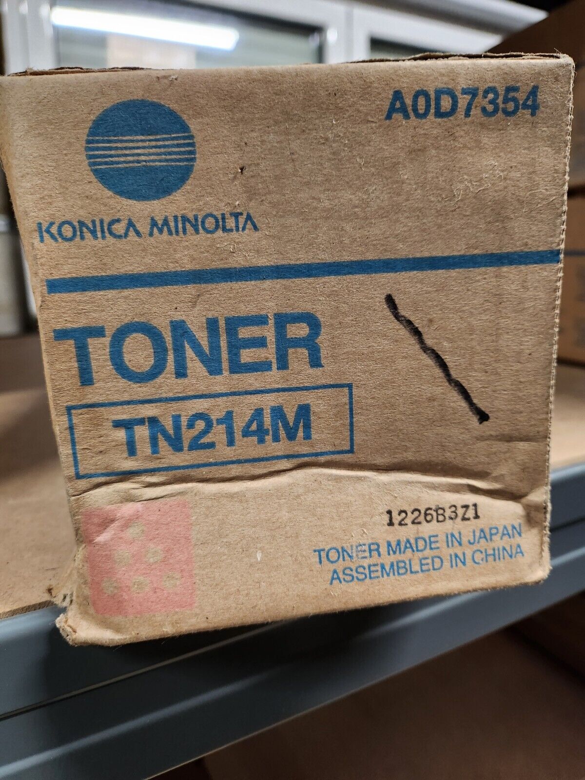 ORIGINAL x1 Toner - A0D7354 TN-214M Magenta pour Develop I NEUF