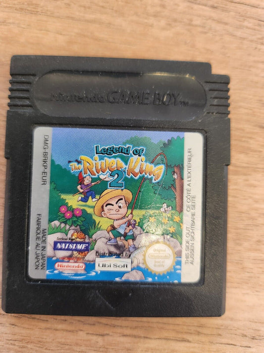 Legend Of The River King 2 Gameboy Color Very Rare eur GBC