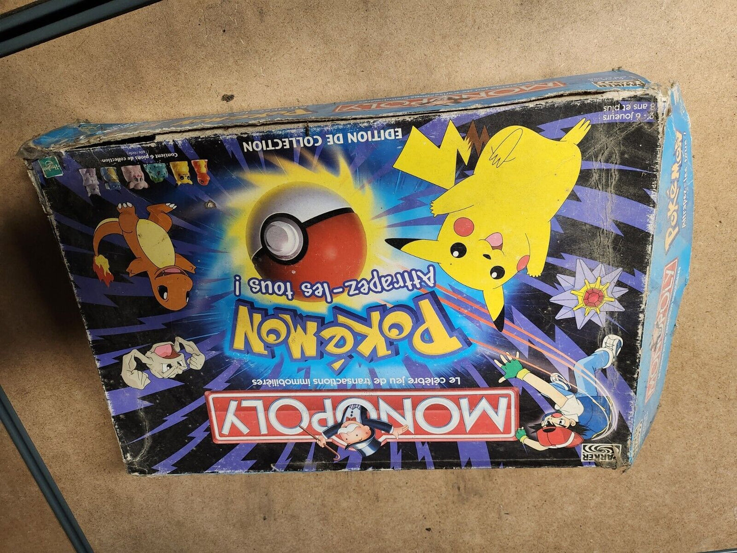 Monopoly Pokémon Edition Collector - Vintage - Jeu Complet 