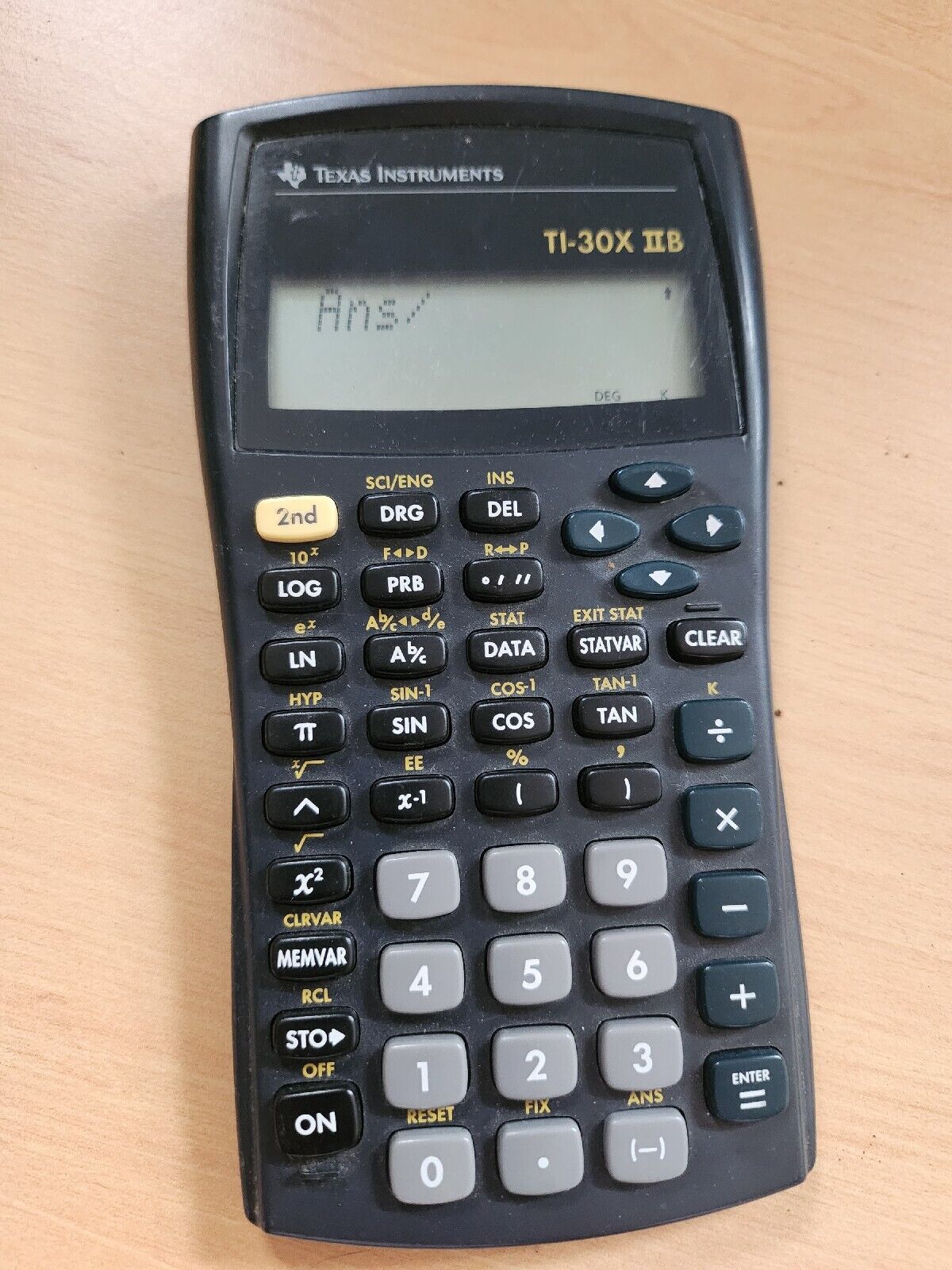 TEXAS INSTRUMENTS - Calculatrice Scientifique TI-30x IIB 