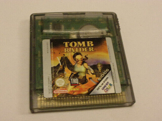 jeu nintendo game boy color TOMB RAIDER