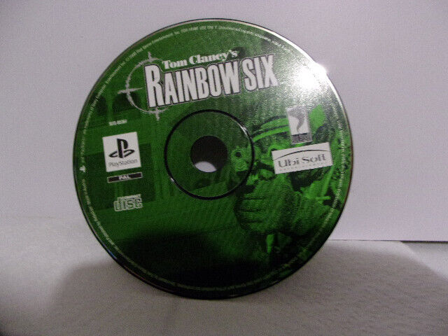 TOM CLANCY'S RAINBOW SIX SONY PS1 PLAYSTATION 1