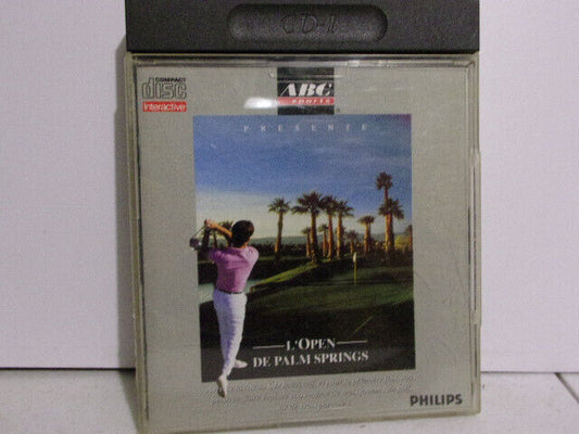 CD-i : L'OPEN DE PALM SPRINGS - CDI - CD Interactive (1991) - PAL