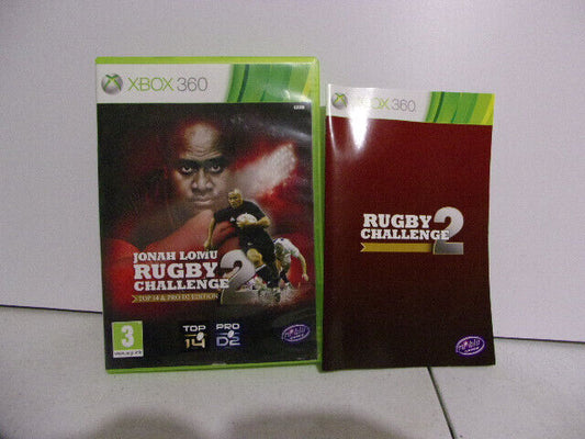 Jonah Lomu Rugby Challenge 2 Xbox 360