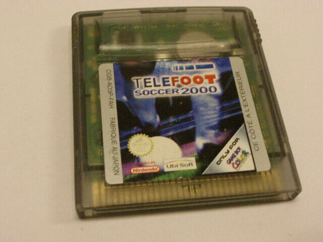 Telefoot Soccer 2000 sur Gameboy Color