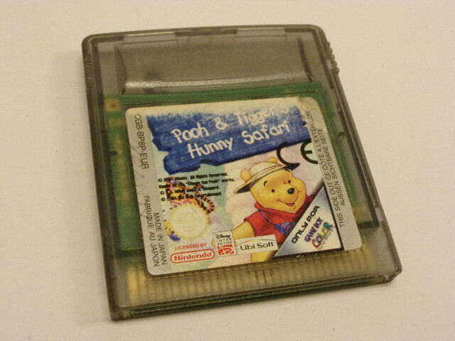 Jeu Nintendo Game Boy Color Winnie L'ourson -Pooh & Tigger's-HUNNY SAFARI Eur